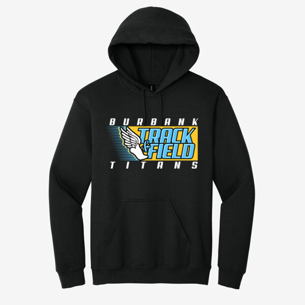 Burbank Track & Field Heavy Blend Hooded Sweatshirt Thumbnail