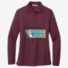 Women's Silk Touch Long Sleeve Polo Thumbnail